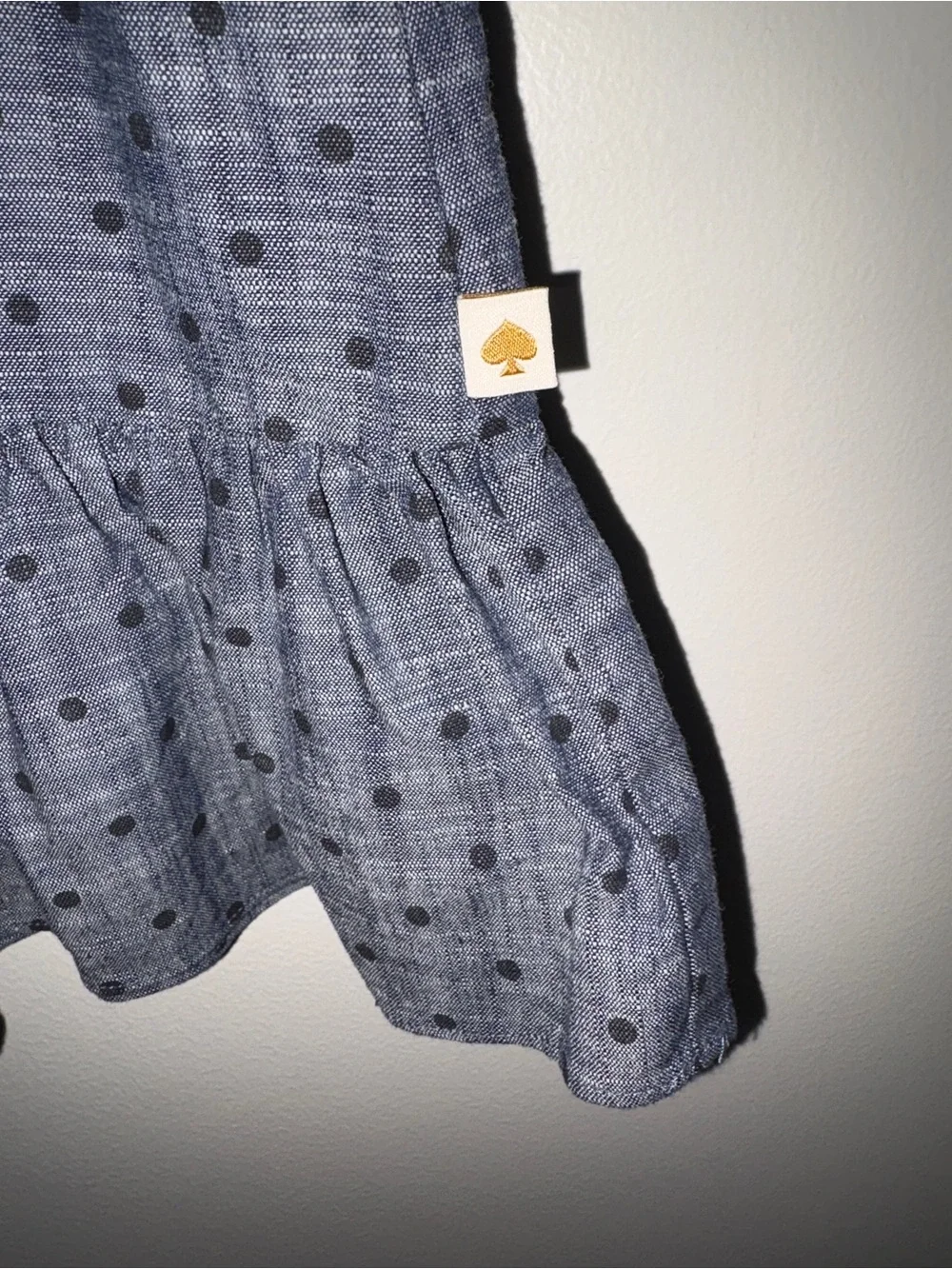 NWOT Kate Spade skirt the rules polka dot dress girl's sz 4